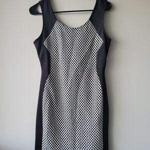 Romeo & Juliet Couture Black and White Mini Dress